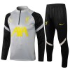 Liverpool Sudadera De Entrenamiento Trajes 2021/22 Cuarto-Cremallera Gris Claro Liverpool Sudadera De Entrenamiento Trajes 2021/22 Cuarto-Cremallera Gris Claro